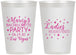 Personalized Bachelorette 12 oz Frosted Cups - Ladies Night Out | 60101