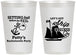 Personalized Bachelorette 12 oz Frosted Cups - Setting Sail Before Veil | 60116