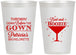 Personalized Bachelorette 12 oz Frosted Cups - Bad And Boozie | 60121