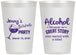 Personalized Bachelorette 12 oz Frosted Cups - Alcohol | 60138