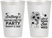 Personalized Bachelorette 12 oz Frosted Cups - She Will Soon Bee Wed | 60151
