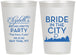 Personalized Bachelorette 12 oz Frosted Cups - New York | 60162