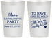 Personalized Bachelorette 12 oz Frosted Cups - To Have And To Hold | 60168
