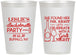 Personalized Bachelorette 12 oz Frosted Cups - Mr Right Girls Night | 60180