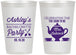Personalized Bachelorette 12 oz Frosted Cups - Teapot | 60189