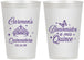 Personalized Quinceanera 12 oz Frosted Cups - Bienvenidos A Mis Quince | 70005