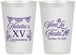 Personalized Quinceanera 12 oz Frosted Cups - Viva La Fiesta Quince | 70008