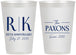 Personalized Anniversary 12 oz Frosted Cups - 20th Wedding | 80021