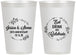 Personalized Anniversary 12 oz Frosted Cups - 50th Wedding | 80027
