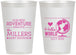 Personalized Baby Shower 12 oz Frosted Cups - Hello World | 90013