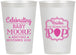 Personalized Baby Shower 12 oz Frosted Cups - Going To Pop | 90040