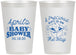Personalized Baby Shower 12 oz Frosted Cups - Precious Gift | 90057