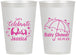 Personalized Baby Shower 12 oz Frosted Cups - Elephant Lets Celebrate | 90058