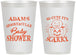 Personalized Baby Shower 12 oz Frosted Cups - So Cute Halloween | 90088