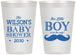 Personalized Baby Shower 12 oz Frosted Cups - Little Boy | 90092
