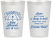 Personalized Baby Shower 12 oz Frosted Cups - April Showers May Babies | 90098