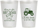 Personalized Baby Shower 12 oz Frosted Cups - Little Farmer | 90108