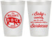 Personalized Baby Shower 12 oz Frosted Cups - Bbq | 90110