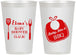 Personalized Baby Shower 12 oz Frosted Cups - Beers Bbq Babies | 90114