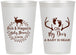 Personalized Baby Shower 12 oz Frosted Cups - Oh My Deer | 90123