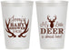 Personalized Baby Shower 12 oz Frosted Cups - My Little Deer | 90124