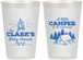Personalized Baby Shower 12 oz Frosted Cups - Little Camper | 90129