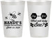 Personalized Baby Shower 12 oz Frosted Cups - Gender Reveal Bee | 90152