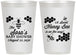 Personalized Baby Shower 12 oz Frosted Cups - Honey Bee | 90154