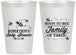 Personalized Baby Shower 12 oz Frosted Cups - Bee Family | 90155