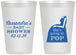 Personalized Baby Shower 12 oz Frosted Cups - Shes Going To Pop | 90161