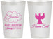 Personalized Baby Shower 12 oz Frosted Cups - Heaven Sent | 90166
