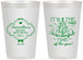 Personalized Baby Shower 12 oz Frosted Cups - Christmas | 90190