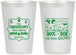 Personalized Baby Shower 12 oz Frosted Cups - Christmas Gender Reveal | 90194