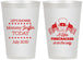 Personalized Baby Shower 12 oz Frosted Cups - Little Firecracker | 90198