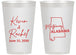 Personalized Wedding 14 oz Frosted Cups - Alabama | 100
