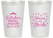 Personalized Bridal Shower 14 oz Frosted Cups - Shower The Bride | 100001