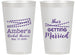 Personalized Bridal Shower 14 oz Frosted Cups - She's Getting Married | 100008