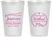 Personalized Bridal Shower 14 oz Frosted Cups - Soon To Be Mrs | 100009