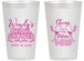 Personalized Bridal Shower 14 oz Frosted Cups - Future Mrs | 100011