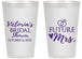 Personalized Bridal Shower 14 oz Frosted Cups - Future Mrs | 100012