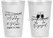 Personalized Engagement 14 oz Frosted Cups - Engaged | 10007