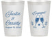 Personalized Engagement 14 oz Frosted Cups - Engaged | 10013