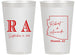 Personalized Wedding 14 oz Frosted Cups - Arizona | 102