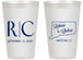 Personalized Wedding 14 oz Frosted Cups - Connecticut | 106