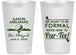 Personalized Bar Mitzvah 14 oz Frosted Cups - 13th Birthday Golf | 110010