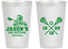 Personalized Bar Mitzvah 14 oz Frosted Cups - 13th Birthday Lacrosse | 110012