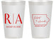 Personalized Wedding 14 oz Frosted Cups - Iowa | 114