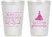 Personalized Bat Mitzvah 14 oz Frosted Cups - 12th Birthday Princess | 120003