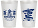 Personalized Bat Mitzvah 14 oz Frosted Cups - 12th Birthday Beach | 120005