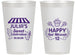 Personalized Bat Mitzvah 14 oz Frosted Cups - 12th Birthday Cupcake | 120010